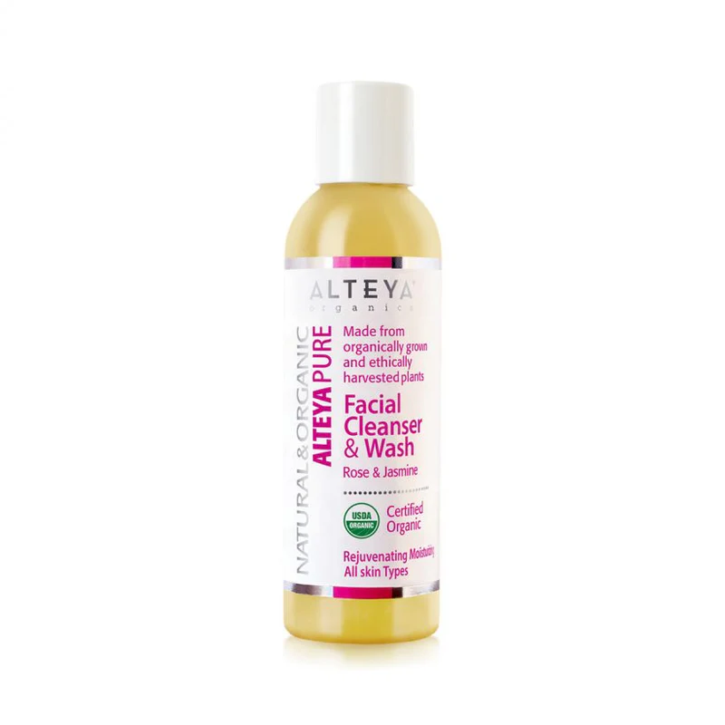 Detergente e lavaggio viso biologico Rosa e Gelsomino 150ml