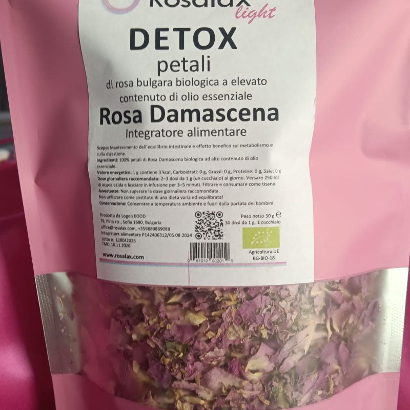Detox petali di Rosa Damascena